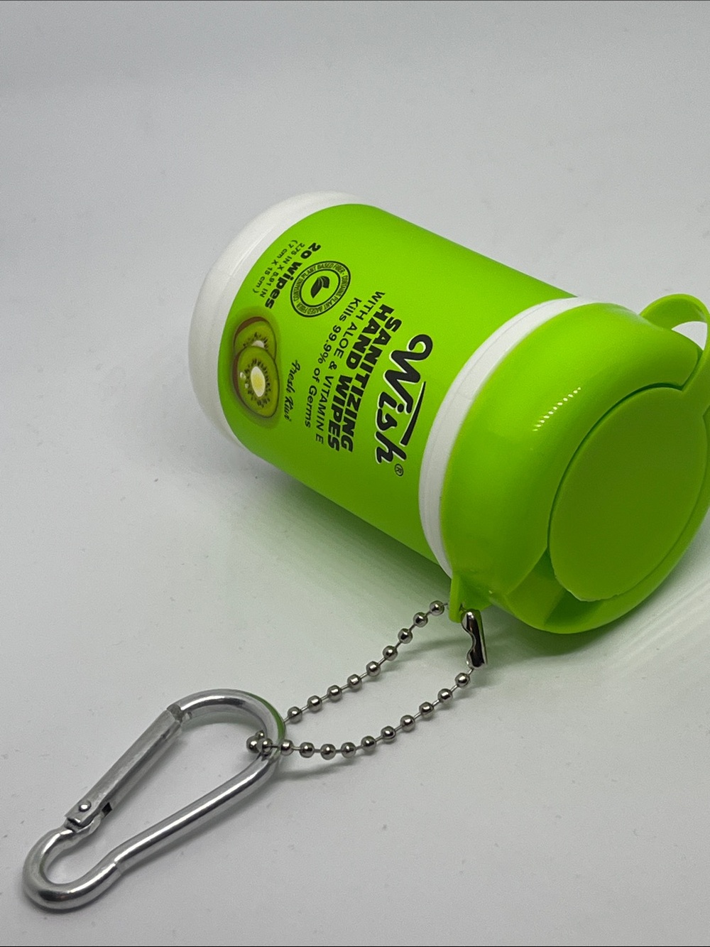 Wish Sanitizing Hand Wipes - Pick (1) Travel Canister with Clip - Picture 6 of 14